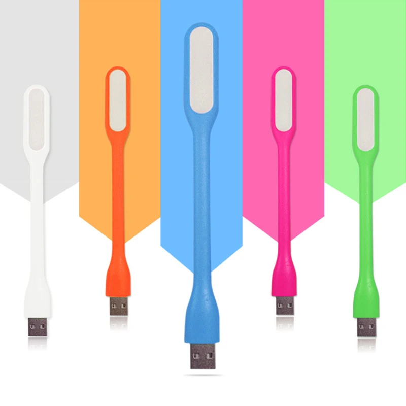 

HLEST 1PC Multicolor Mini USB LED Light Computer Lamp for Notebook PC Laptop Reading Night Luz LED USB