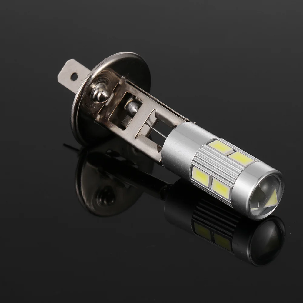 1 шт. AC/DC 12V 5630 SMD 10 светодиодный H1 6000K Автомобильные светодиодные лампы