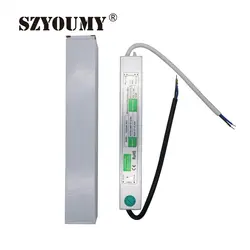 SZYOUMY AC100V-240V DC/DC 12 V 36 W Водонепроницаемый IP67 Питание открытый электронный трансформатор для Драйвер светодиодной ленты адаптер