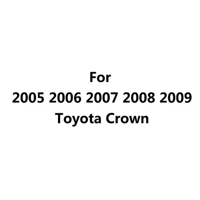 2 шт. подходит для Toyota Reiz Crown Camry 2006- год 2008 2009 2010 2012 2013 передняя крышка гидравлическая стойка брекет крышка - Название цвета: 2005 2009 Crown