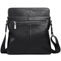 Kangourou-Sac à Bandoulière en Cuir pour Homme, Marque de Luxe, Business Décontracté, Sac à Main, Initié, Grande Capacité 3