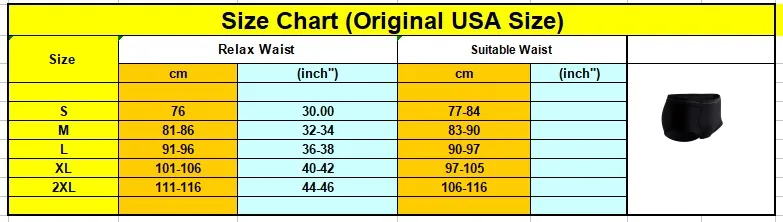 Ex Officio Boxers Size Chart