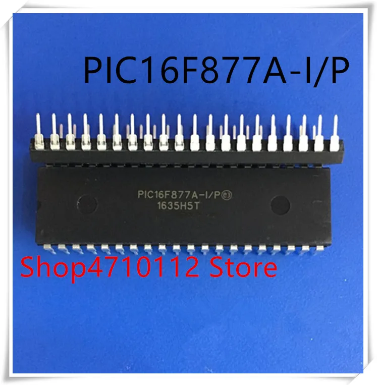 NEW 5PCS/LOT PIC16F877A-I/P PIC16F877A PIC16F877 16F877A-I/P DIP-40 IC | Электроника