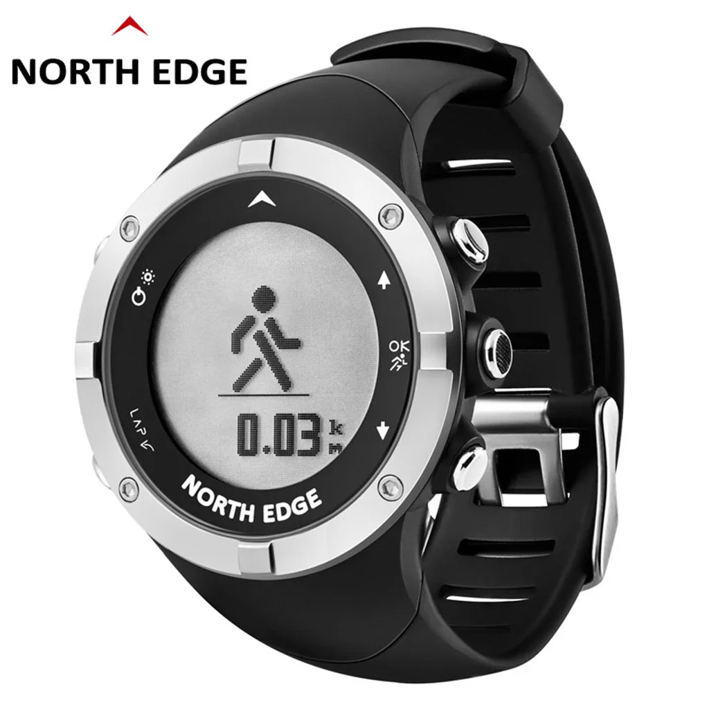 

NORTH EDGE Smart Long Standby Sport Watch GPS Time Waterproof Outdoor Jogging Running Watch 19Feb21