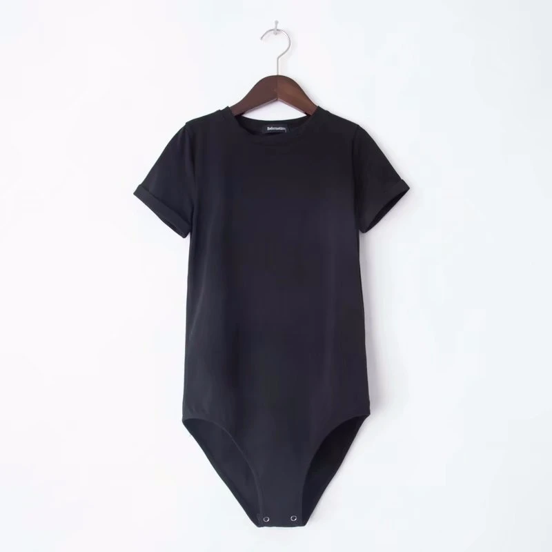 رومبير الجسم للنساء مثير داخلية 2019 جديد الصيف الإناث بذلة وزرة قصيرة الأكمام Playsuit
