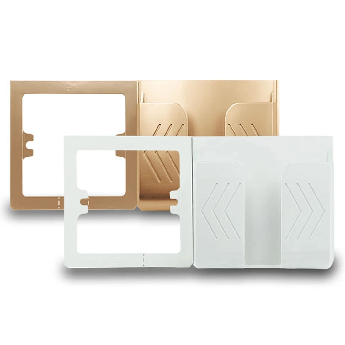 

Bedside wall Electrical Plug Mobile Phone Special Placement Stand 86 Buckle Type Gold/White Bracket Multi-purpose double bracket