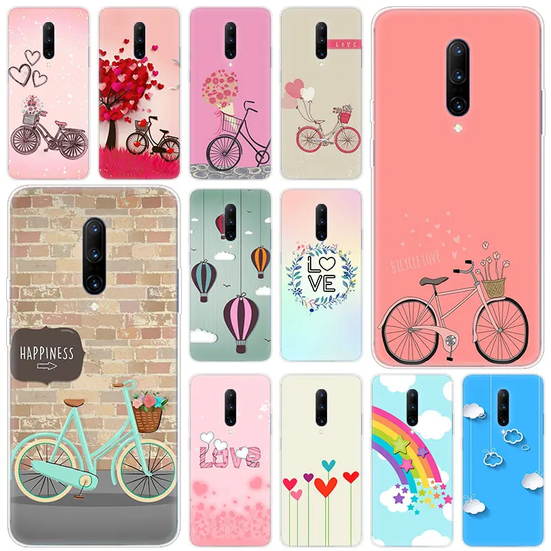 Hot Cycling lovers Soft Silicone Fashion Transparent Case For font b OnePlus b font font b