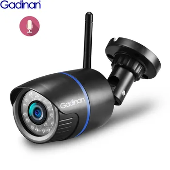 

GADINAN MINI 1080P WIFI IP Camera Audio Microphone Waterproof Network Nignt Vision Outdoor Wireless SD Card Slot Up to 64G