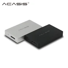 Acasis USB 3.0 SSD mSATA внешний жесткий диск коробка Алюминий чехол 1153 чип 1.8 дюймов