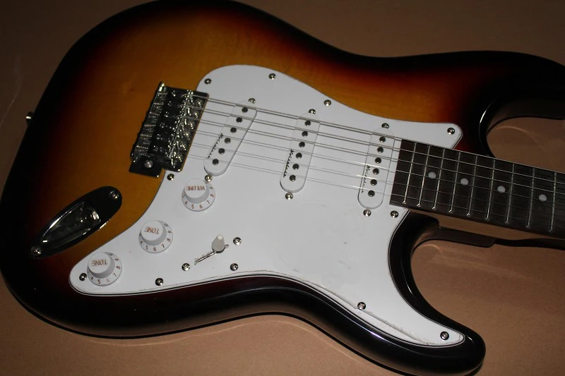 

Factory store sunset sunburst ST rosewood fretboard 6 string Electric Guitar Guitarra
