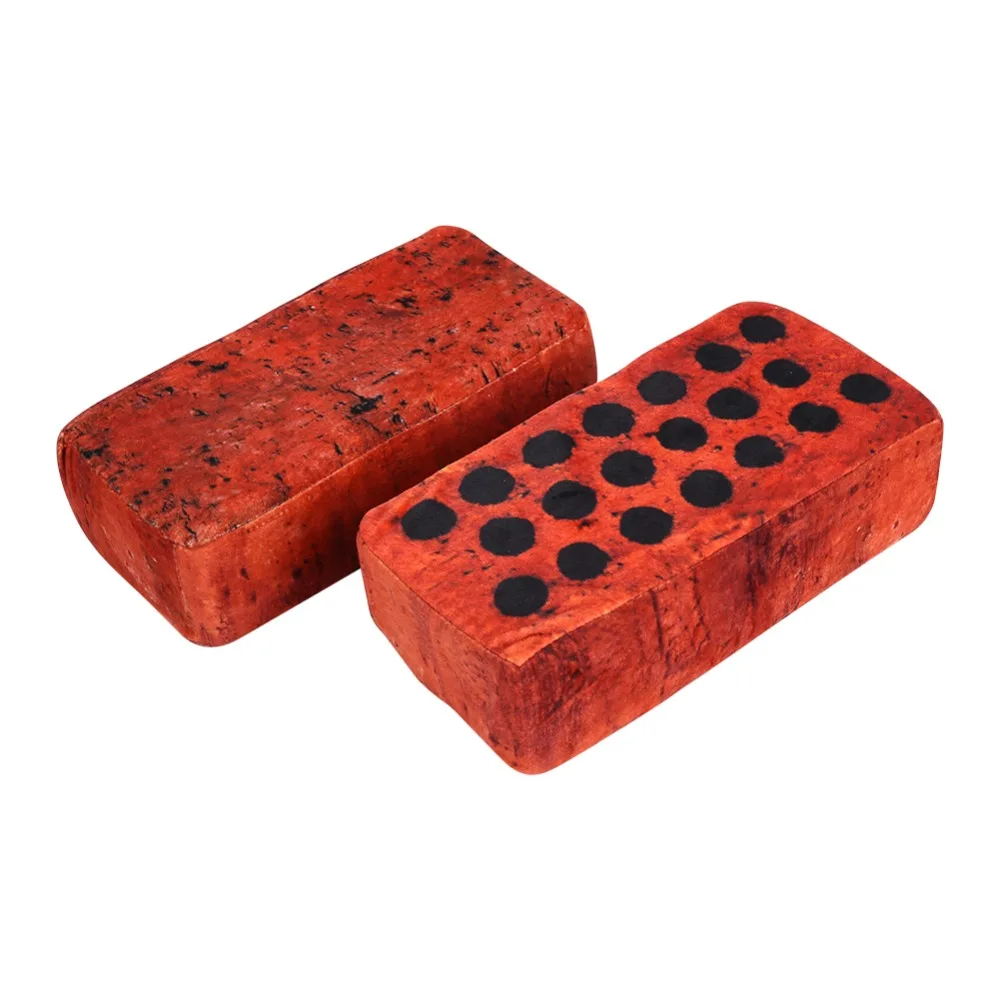 

Core Simulation Brick Pillow Tree Stump Wood Pillow Log Batten Plush Soft Kid Toy Dakimakura Creative High-elastic Cotton Pillow