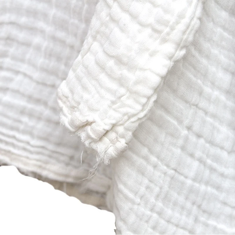 Johnature Женская белая футболка в винтажном стиле, новинка, Осенний хлопковый топ с длинным рукавом и круглым вырезом, Повседневная Свободная Женская одежда, рубашки