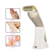 3 в 1 эпиляции Электрический Перезаряжаемые моющиеся Для женщин Эпилятор бикини лица тела подмышками удаления волос, бритвы Триммер для депиляции