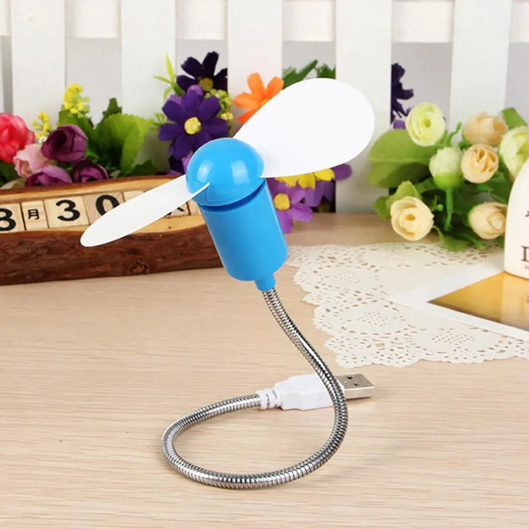 

Flexible USB Mini Cooling Fan Cooler For Laptop Desktop PC Computer Notebook New Arrival