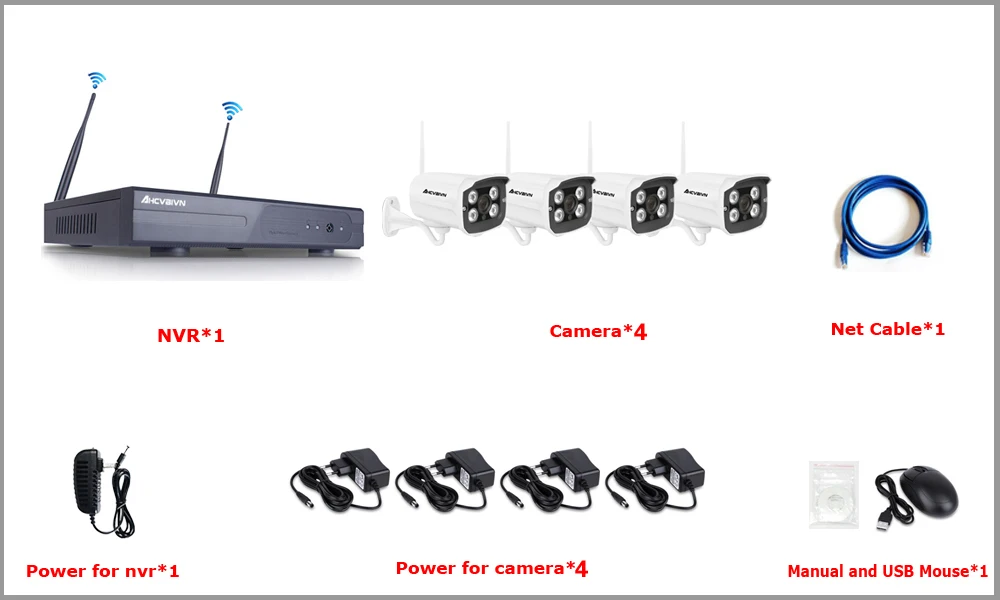Беспроводной CCTV Камера Системы 960 P 8ch 1.3MP IP Камера Водонепроницаемый Открытый P2P охранных Системы видеонаблюдения Наборы