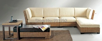 

2017 Hot Sale All-Weather Outdoor Garden modern pe rattan sofa