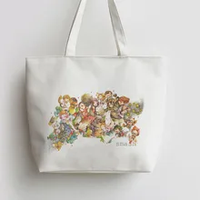 Мой герой Академии разбивает Деку. Bakugou katsuki Аниме Сумка Для Покупок Сумка Холщовая Сумка мультфильм милый подарок школьная сумка AN039