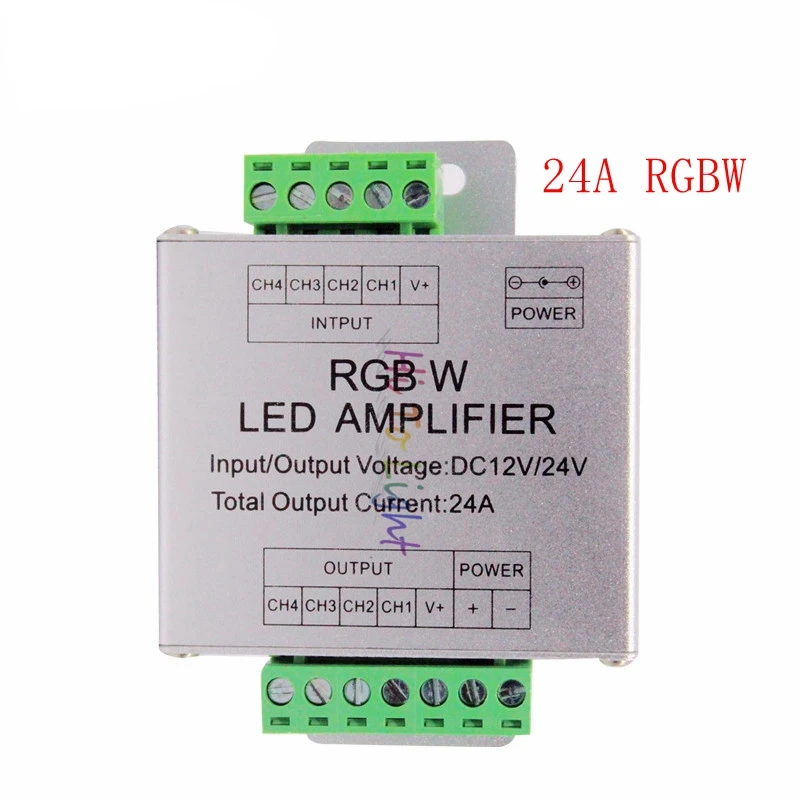 Led RGB/RGBW/RGBWW RGB+ CCT усилитель DC12V 24V 12A/15A/24A/30A RGBWC питания со светодиодной полосой дополнительный свет контроллер