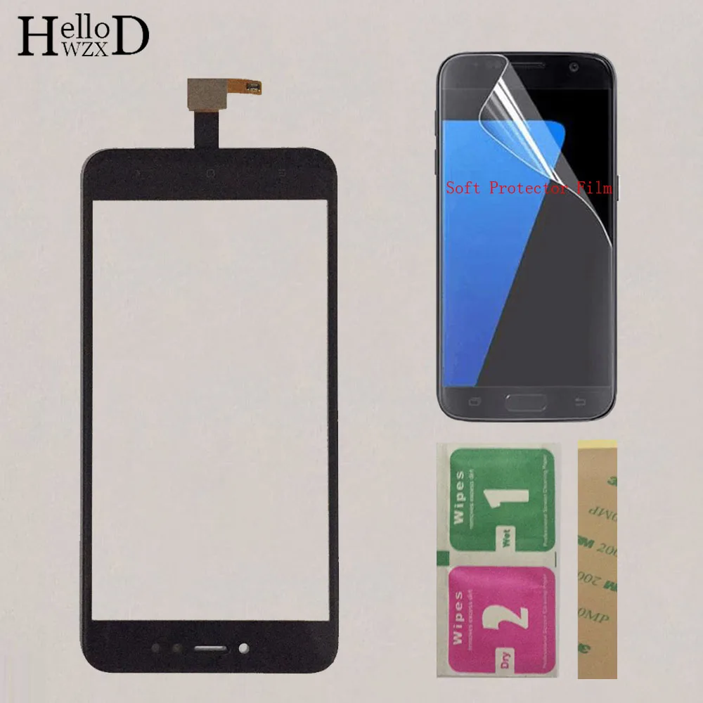 

Mobile Touch Screen For Xiaomi Redmi Note 5A Y1 Phone Touchscreen Panel Digitizer Sensor Front Glass Lens + Protector Film