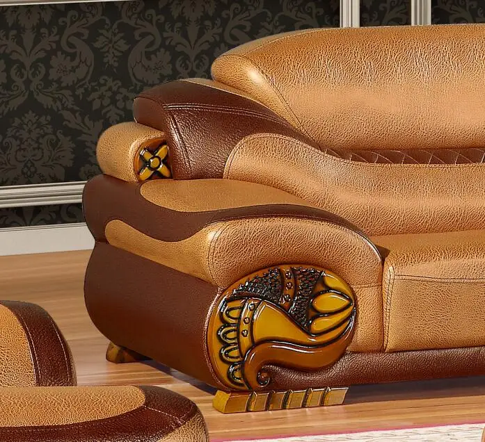 2018 Limited Time-limited Sectional Sofa Beanbag Armchair Yg Furniture Sofa Set With Genuine Leather Corner Modern