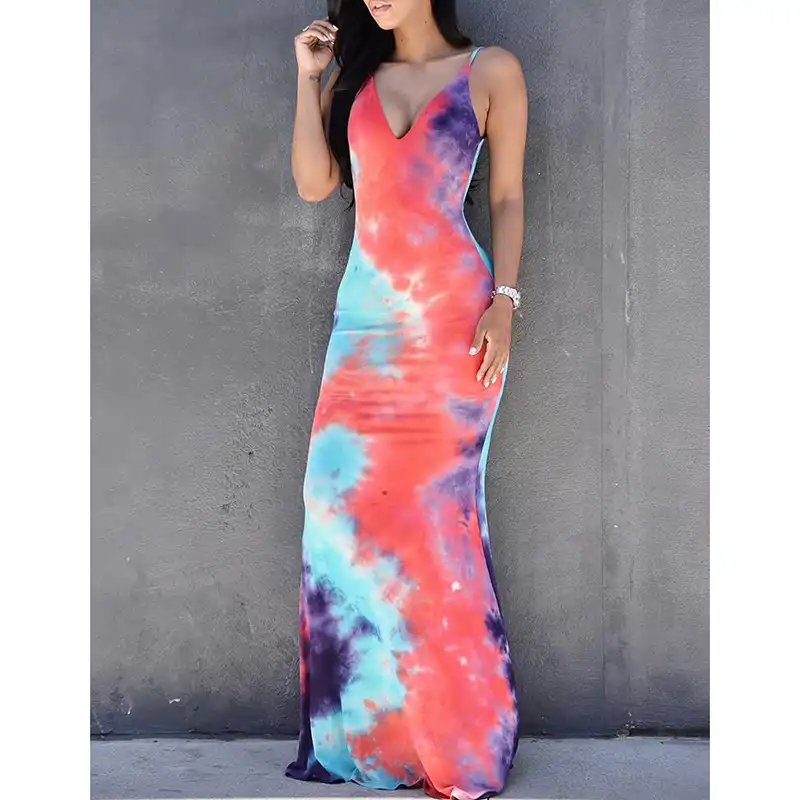 long colorful dresses
