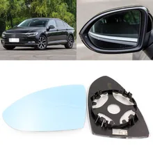 Для Volkswagen Magotan B8 большое поле зрения голубое зеркало анти зеркало заднего вида Отопление модифицированный широкоугольный отражатель