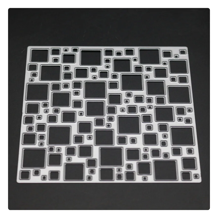 

YINISE Background Scrapbook Metal Cutting Dies For Scrapbooking Stencils DIY Album Cards Decoration Embossing Folder Die Cuts