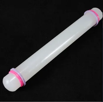 

Hot White 23cm Non-stick Glide Fondant Rolling Pin Fondant Cake Dough Roller Decorating Cake Roller Crafts Baking Cooking Tool