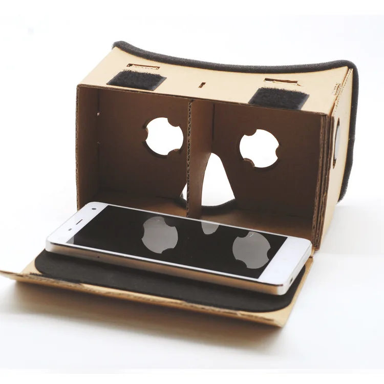 Очки виртуальной реальности Google Cardboard очки 3D очки VR очки Фильмы для iPhone 5 6 7 смартфонов VR гарнитура для Xiaomi