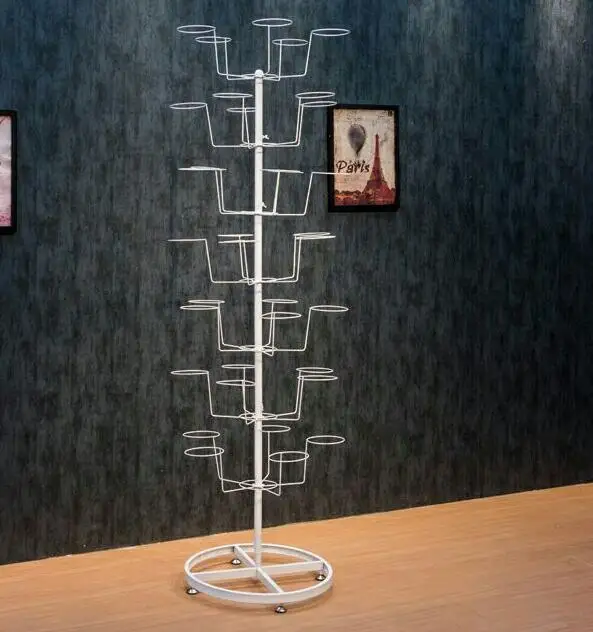 Hat rack.. Rack of iron art European gantry hat stand..