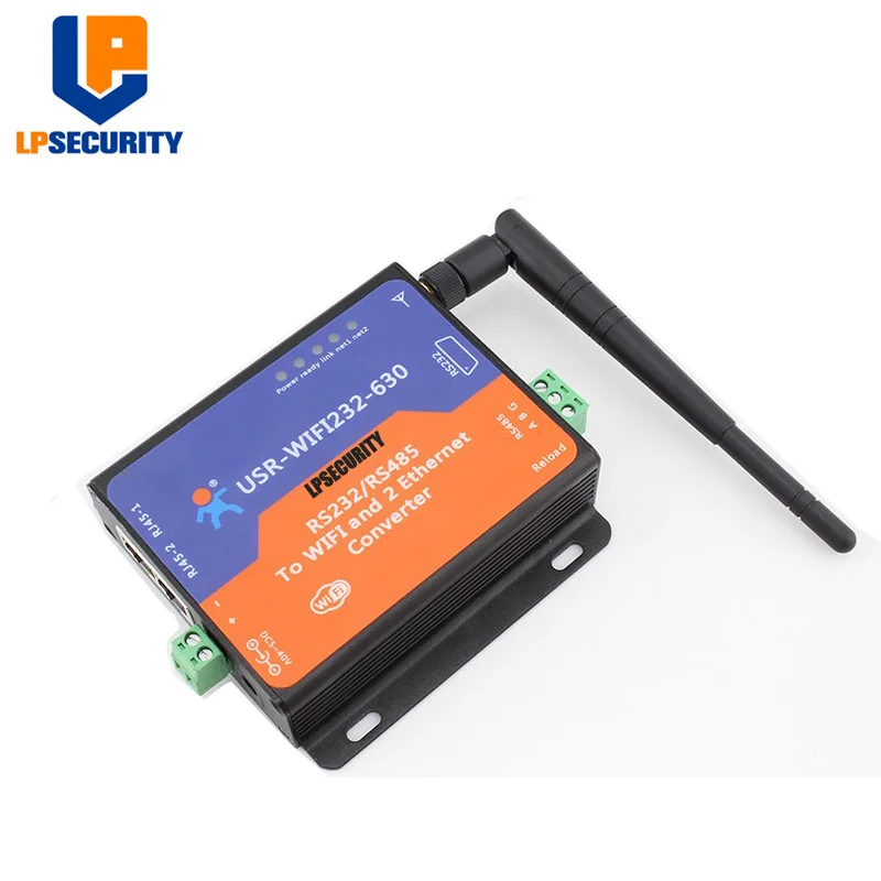 LPSECURITY USR-wifi 232-630 Modbus RTU к TCP конвертеры wifi к последовательному или Ethernet Поддержка питания защита от ЭСР