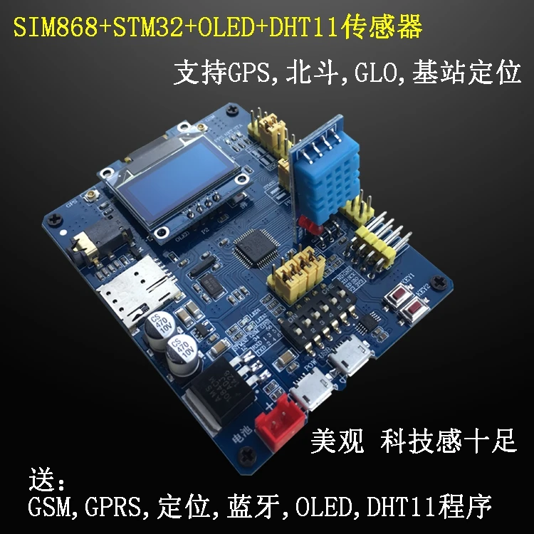 SIM868 STM32 GSM/GPRS/ Bluetooth /GPS Module Remote Control Location Remote Detection