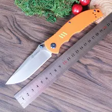 Жар-Ganzo G7501 440C G10 или ручка из углеродного волокна, складной нож для выживания Отдых на природе нож карманный тактический уличный инструмент EDC