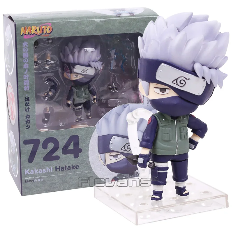 

Nendoroid Naruto Hatake Kakashi 724 PVC Action Figure Collectible Model Toy 11cm