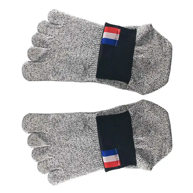 Мужские и женские нескользящие носки с пятью носками удобные для пляжа пешего