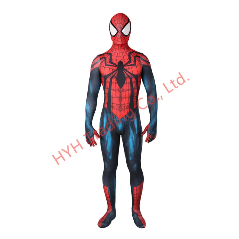

The Scarlet Spider Man Cosplay Costumes Ben Reilly Spiderman Suits Jumpsuits Event Ball Costumes Adult Kids