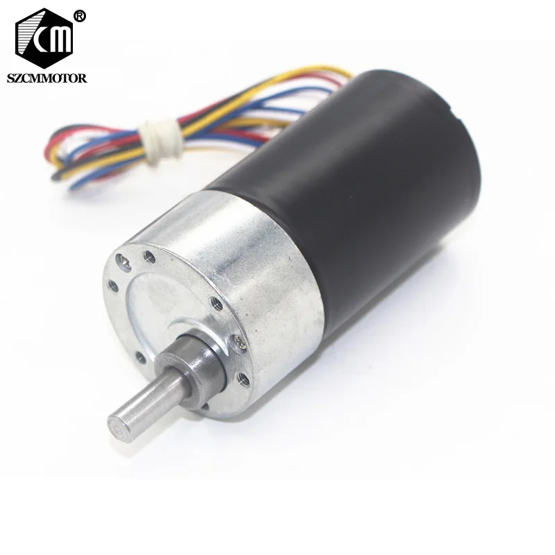 Низкий шум Длительный срок службы Высокомощный двигатель DC12V 24V безщеточный JGB37