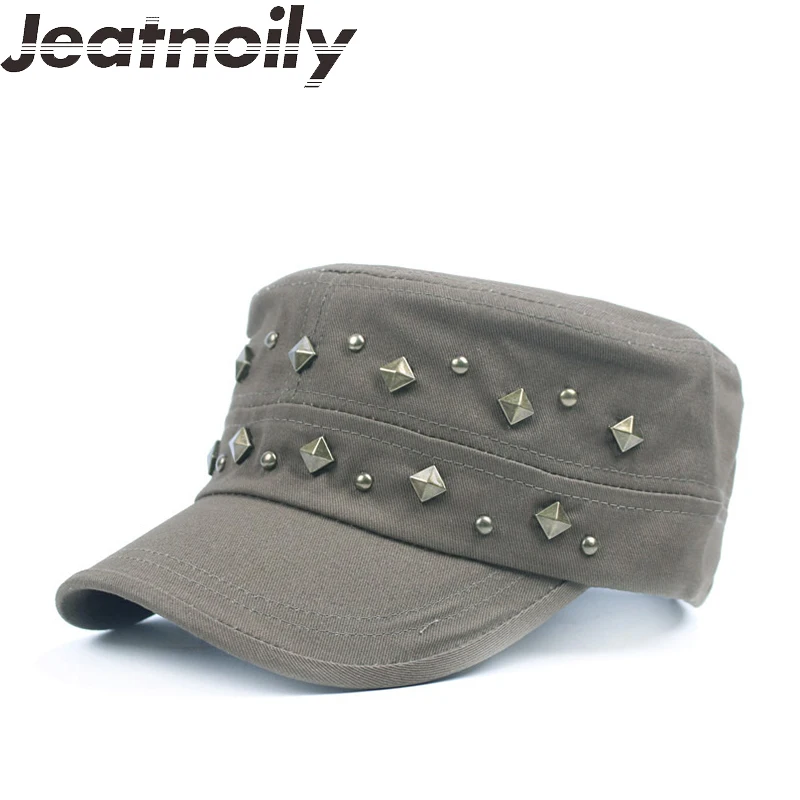 2018 Classic Vintage Men Patrol Fatigue Army Cap Fabric Hats For Men