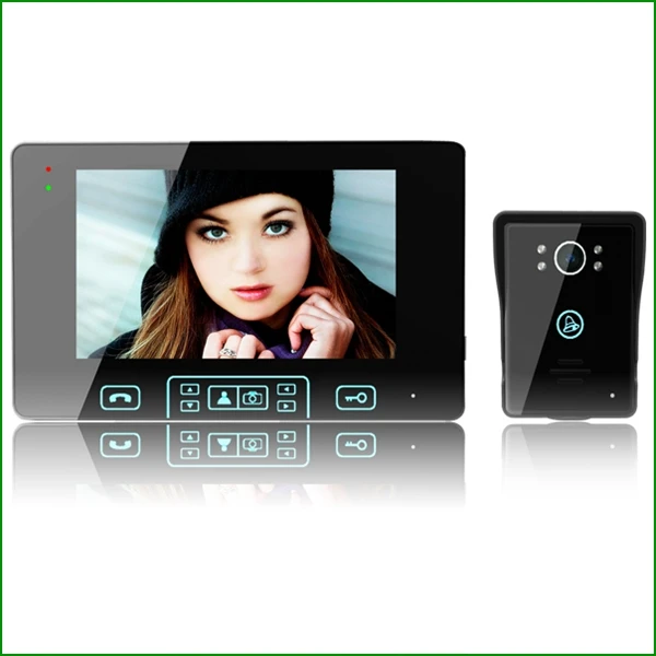 

distinctive product battery operated 2.4ghz digital wireless intercom 7 inch color video door phone