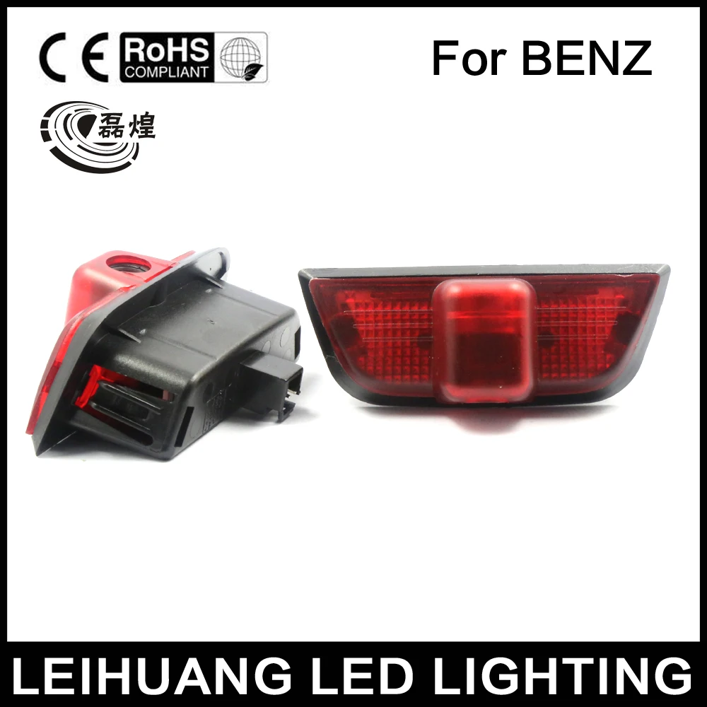

2x LED Door Step Courtesy Ghost Shadow Laser Light fit for Mercedes C-Class W204 08-14 C180 C200 C250 C300 C350