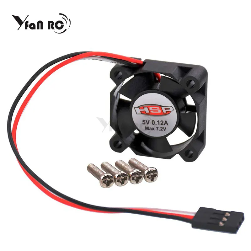 

Free Shipping 1:10 1:8 HSP 94123 94188 94111 Hobbywing 5V -7V DC Cooling Fan For RC Model Motor ESC 30mm Power Transfer