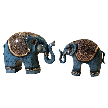 

European-style mother and child like decoration home entrance soft furnishings ornaments Feng Shui lucky crafts wedding gift