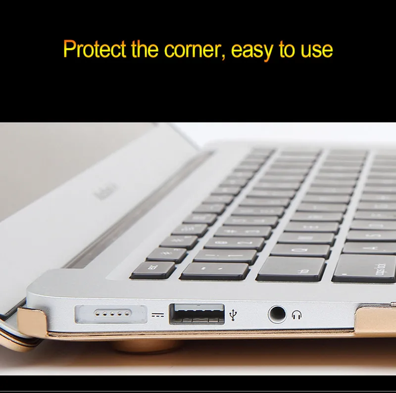 Золотой жесткий чехол с принтом для Apple Macbook Air 11 13 Pro 13 15 retina 12 13 15 для MacBook Air 13 чехол для ноутбука