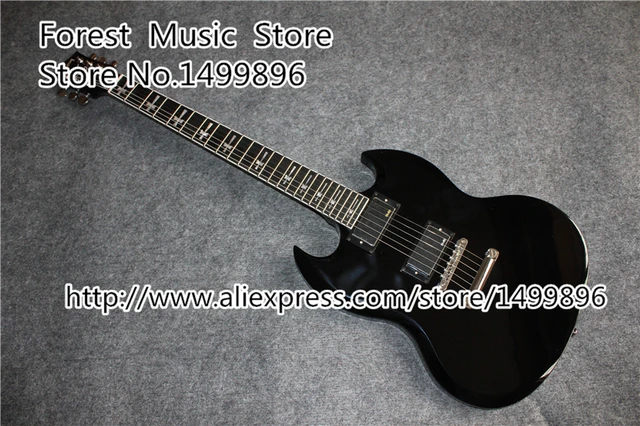 Cheap Custom Shop China Tony Lommi Signature SG Electric Guitar China OEM Ebony Fretsboard Guitarra Free Shipping