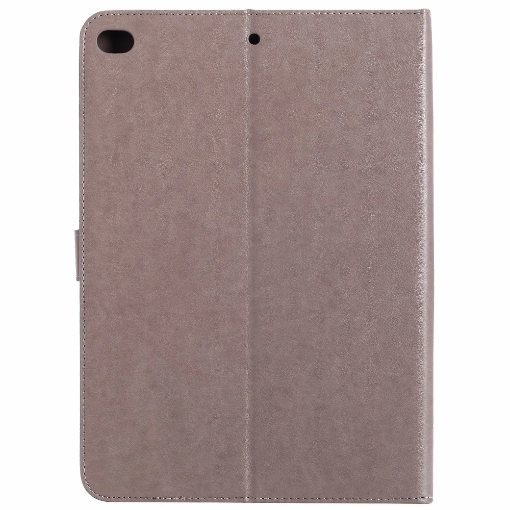 Для Coque iPad Air 2 Чехол кошка из тисненой искусственной кожи Магнитная застежка Стенд чехол автовключение/сна Smart Cover для iPad Air2/Air 1