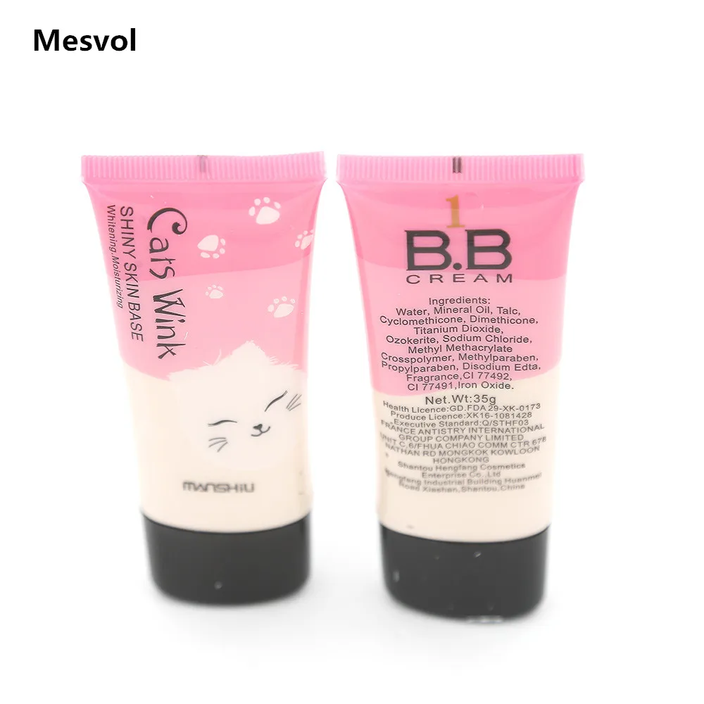 

BB Creame Makeup Foundation Concealer 1pcs Skin Cream For Face Moisturizer Make Up Base M-820 1-3#