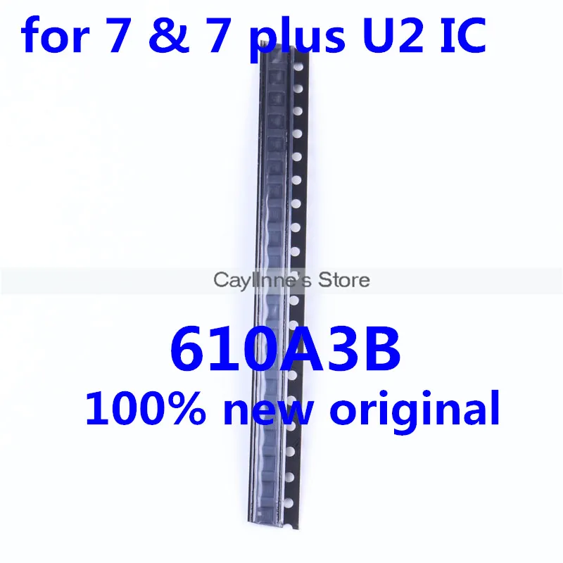 

10pcs/lot original U2 Charging iC for iPhone 7 Plus 7P 7G Charger ic 610A3B Chip U4001 36Pin on Board Ball 610A38 Repair Parts
