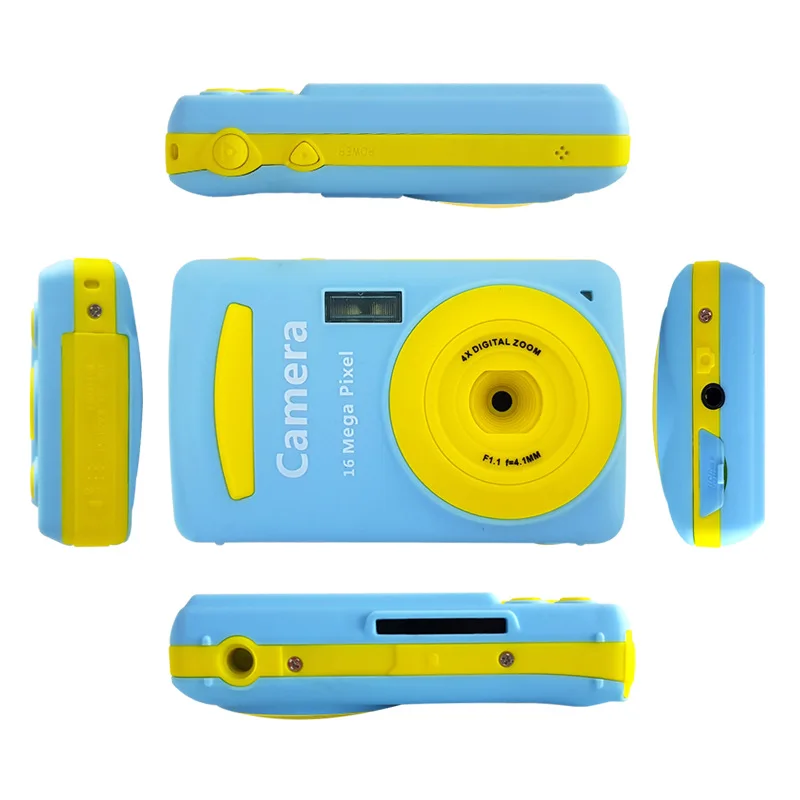 

2.4 Inch 16MP 720P Mini Children Digital Camera for Kids Baby Cute Cartoon Multifunction Toy Camera Children Birthday Best Gift