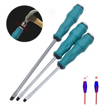 Jewii 1 шт. отвертка Изолированная TPR ручка 4in 6in Phillips щелевая бытовая техника инструмент для ремонта электрика