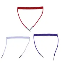 3.5mm Male to Male Audio Car Aux Extension Retractable Spring Cable Car Audio Cable for CD player computer TV speaker